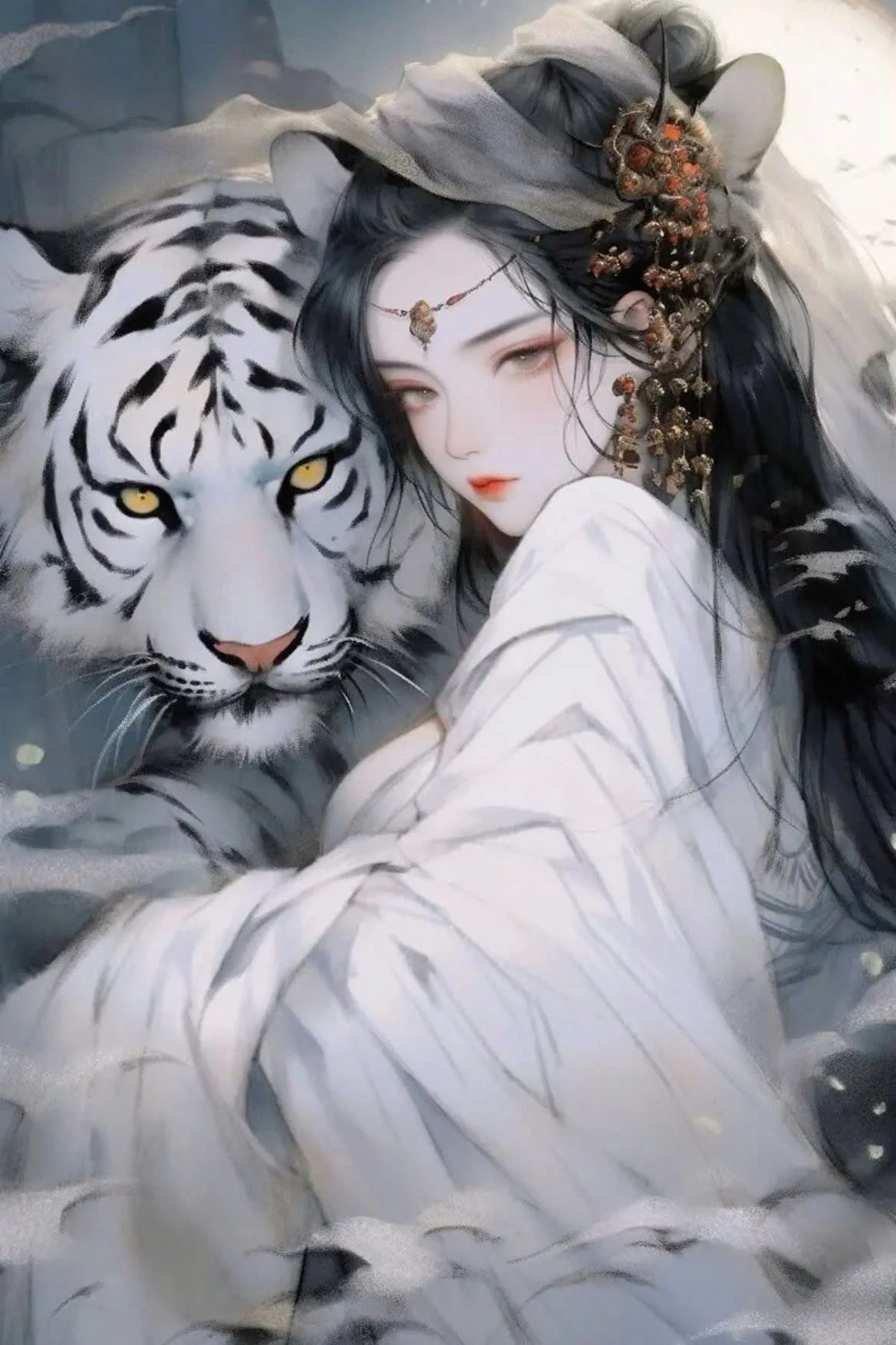 Sờ Đuôi Bạch Hổ